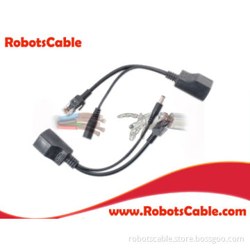 Passive PoE Injector Cable Set